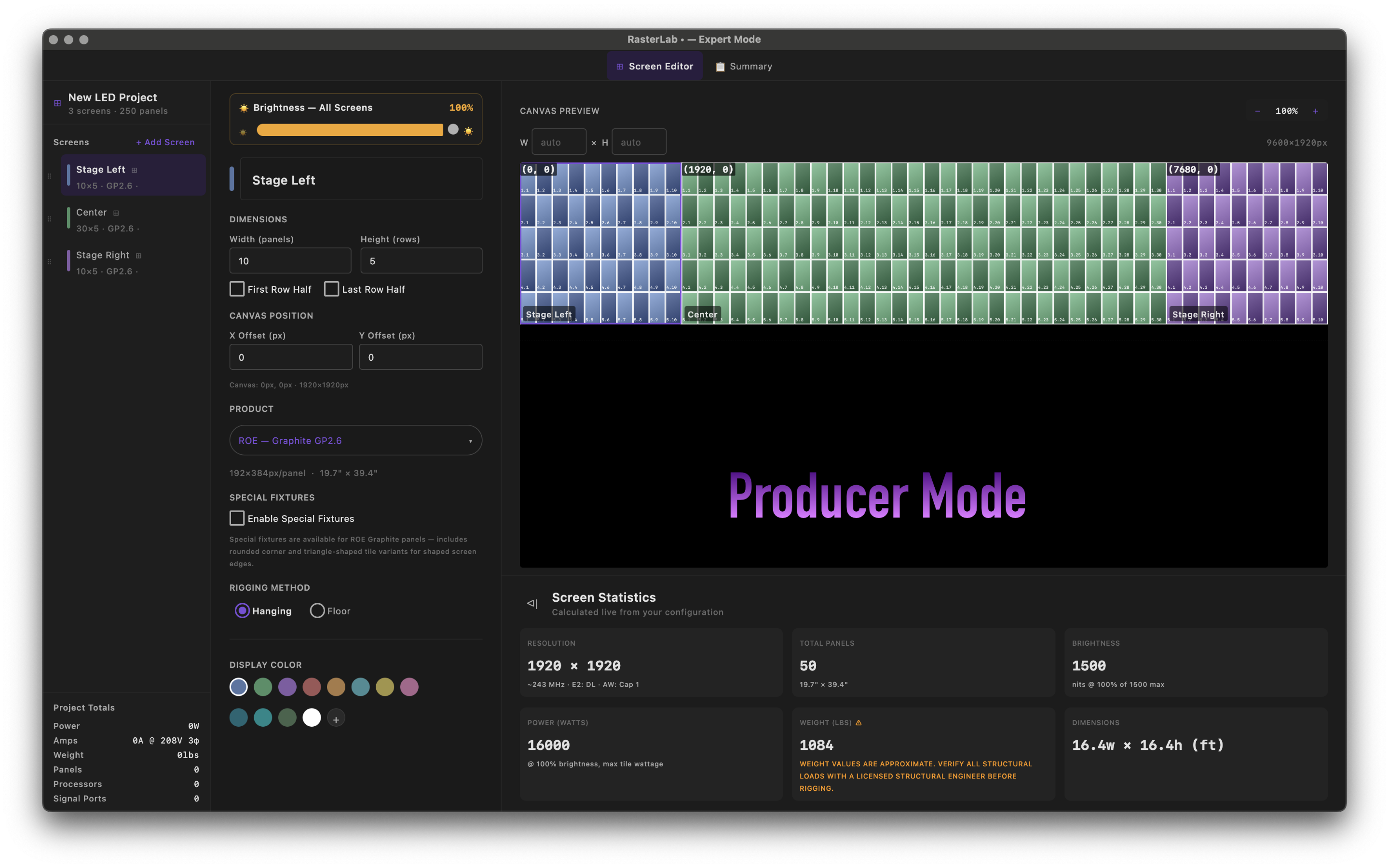 Producer(AC) Mode Canvas